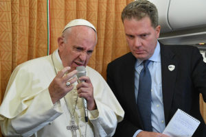 The Pope Speaks On the Plane, Tells Important Truths, But Causes Confusion